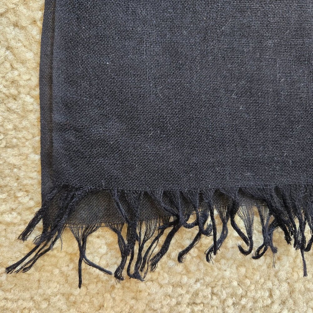 J. Crew Refined Silk Cashmere Wrap Lightweight Scarf - Picture 4 of 7